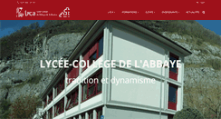 Desktop Screenshot of lyca.ch