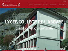 Tablet Screenshot of lyca.ch
